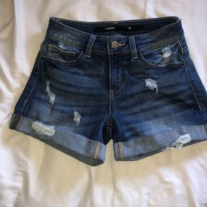 Ripped shorts